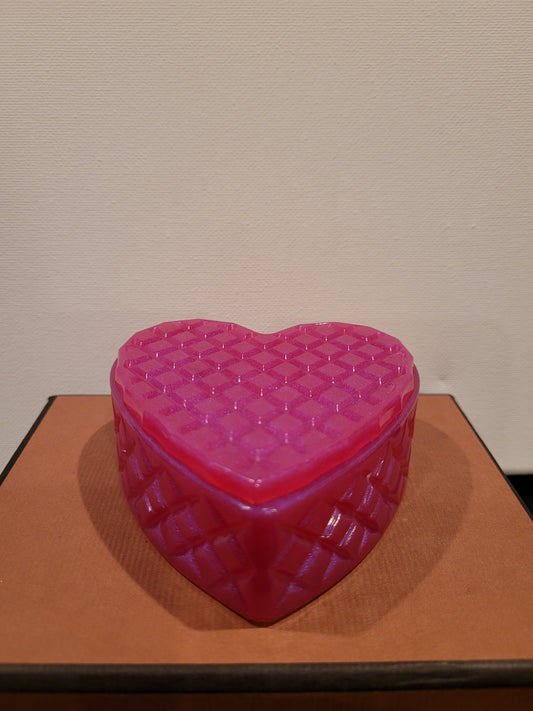 Heart shaped storage box